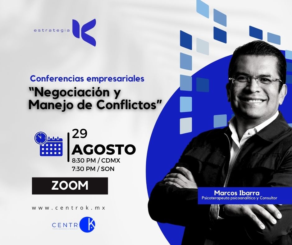 Dr. Marcos Ibarra Infante - Negociación y Manejo de Conflictos